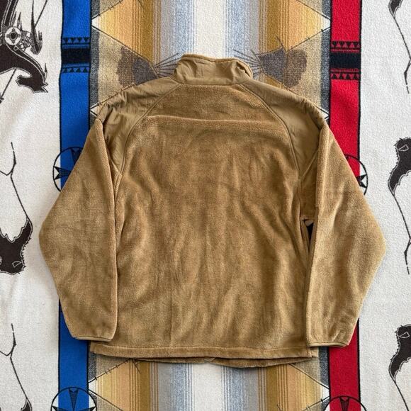 US Military Gen III Cold Weather Fleece Jacket Coyote Brown Large Regular - Picture 2 of 9